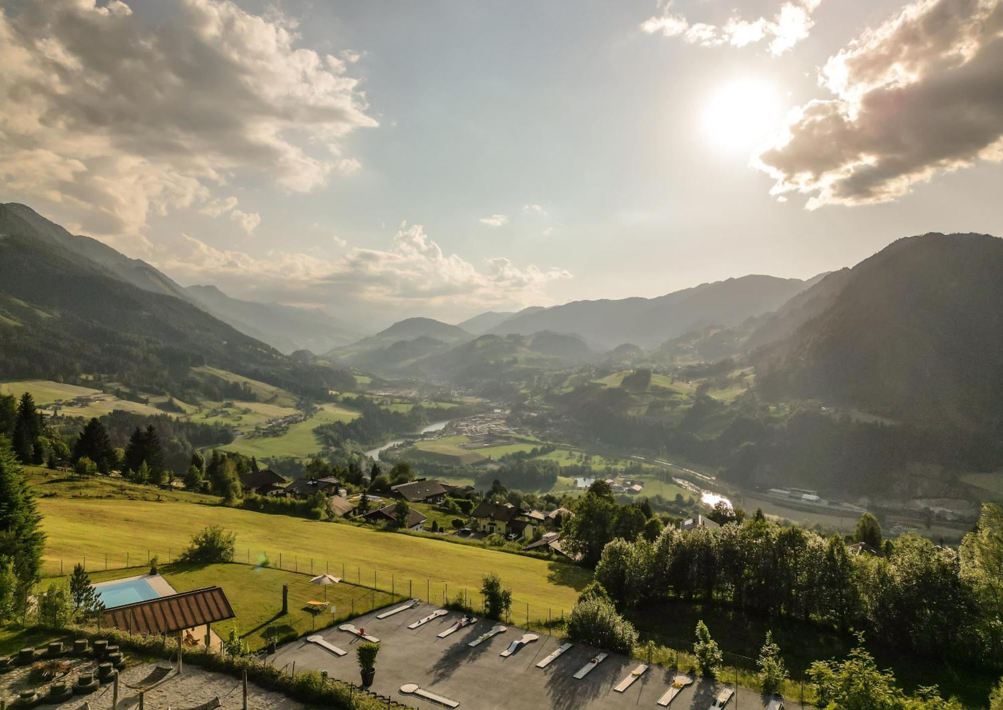 Weitenmoos Panorama Apartments Sankt Johann im Pongau Oda fotoğraf